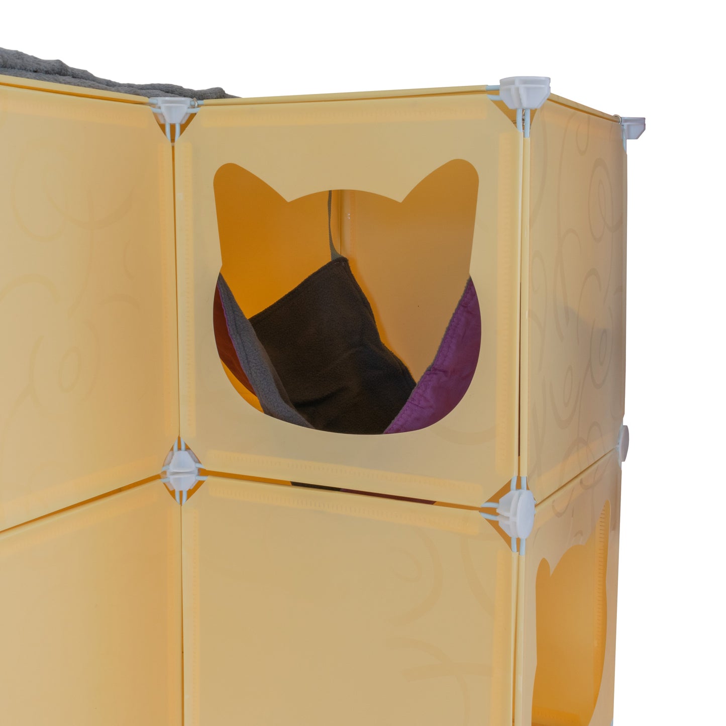 Kitty Cubby Cat Cube Play Tower MAXI Weatherproof Cover Pet and Pond Supply