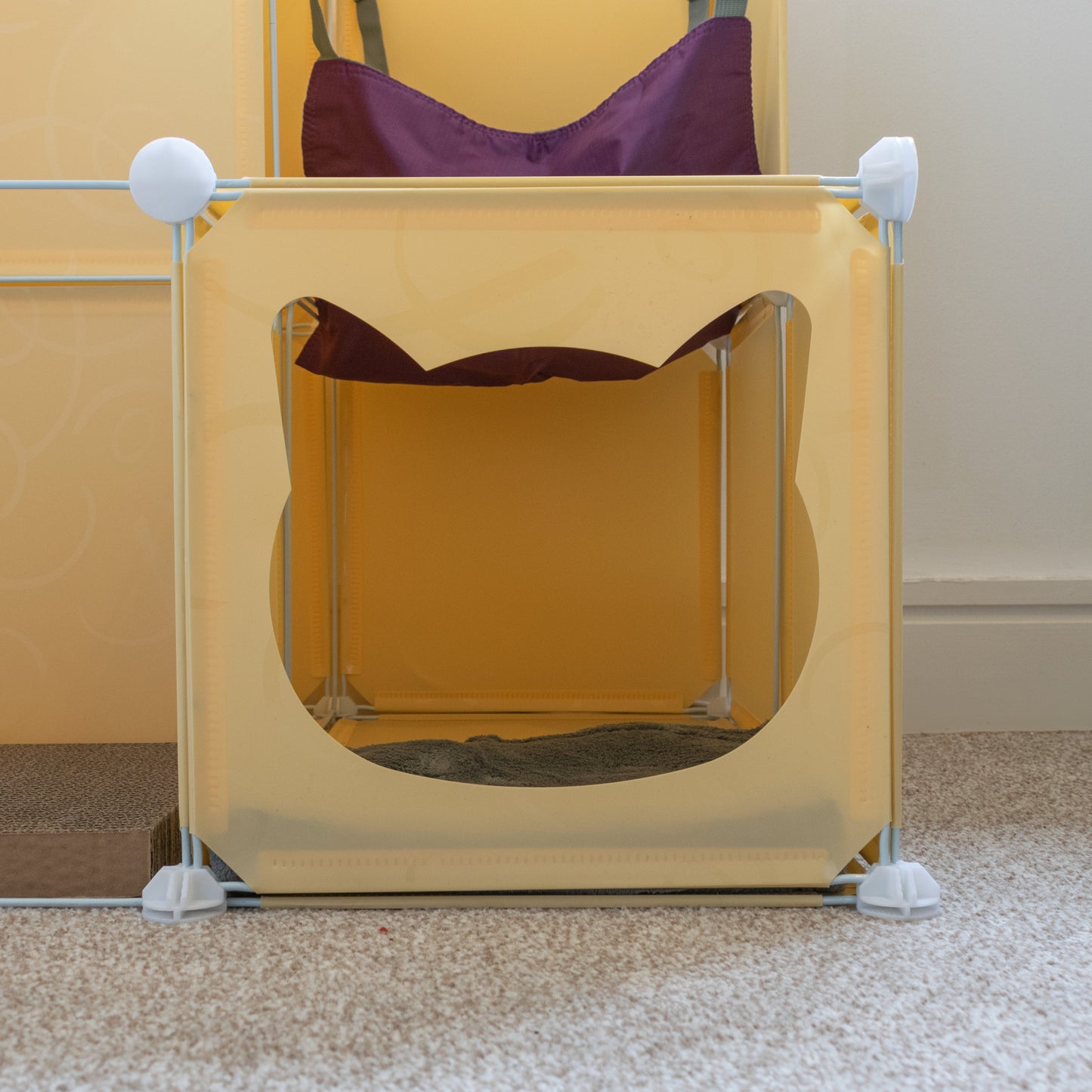 Kitty Cubby Cat Cube Play Tower MIDI Weatherproof Cover Pet and Pond Supply