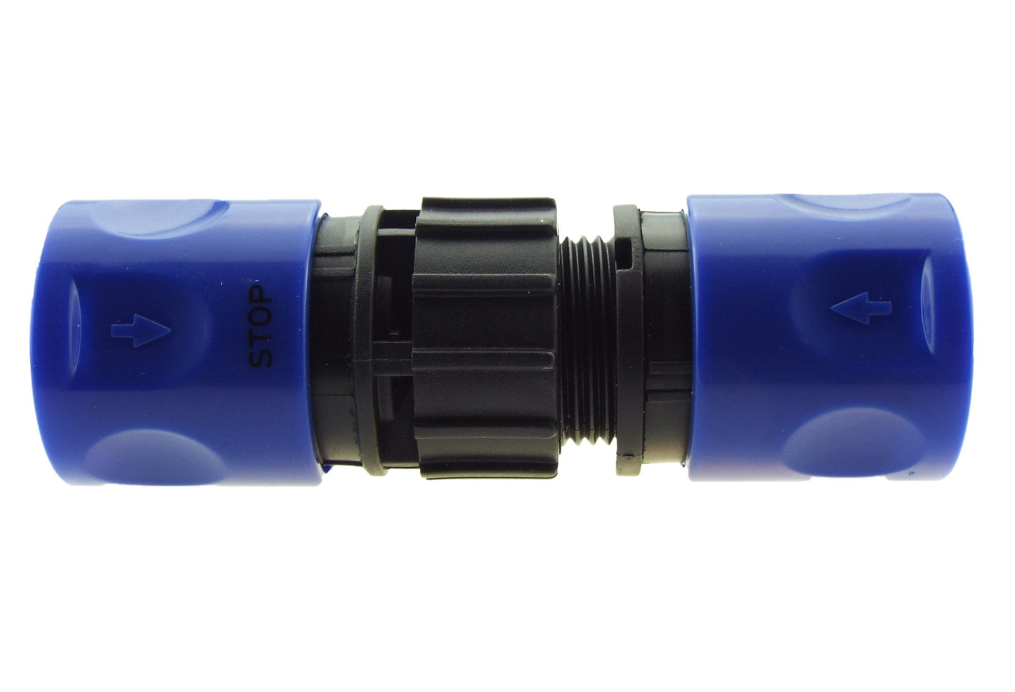 AP Supplies Male & Female Threaded Hose Quick Connector Set (Blue)