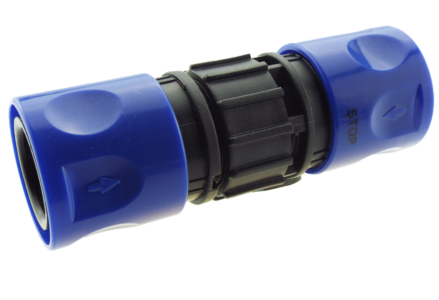 AP Supplies Male & Female Threaded Hose Quick Connector Set (Blue)