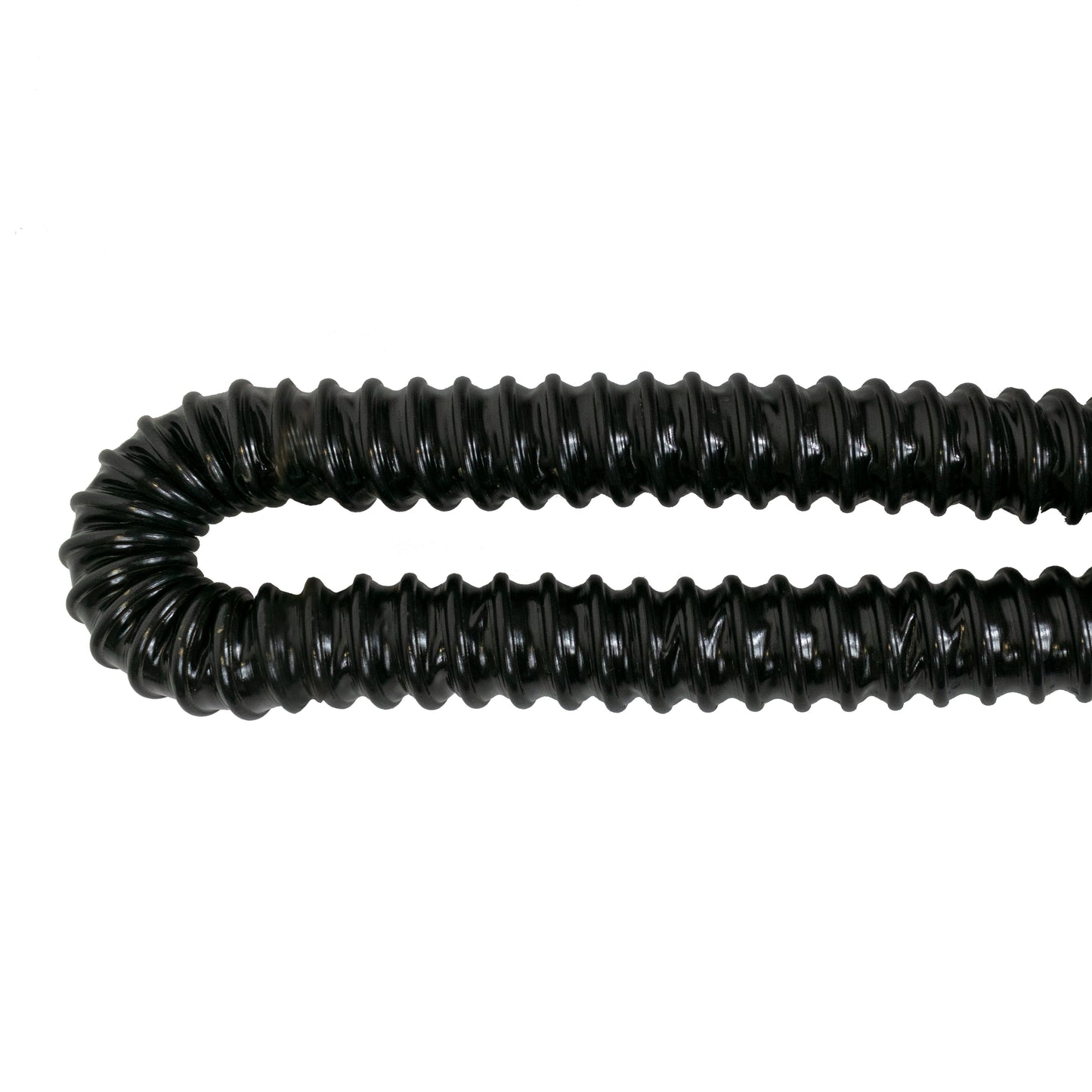 AP Supplies Corrugated Pipe 2" (50mm) with 2 x Double Wire Clips Set - 20m