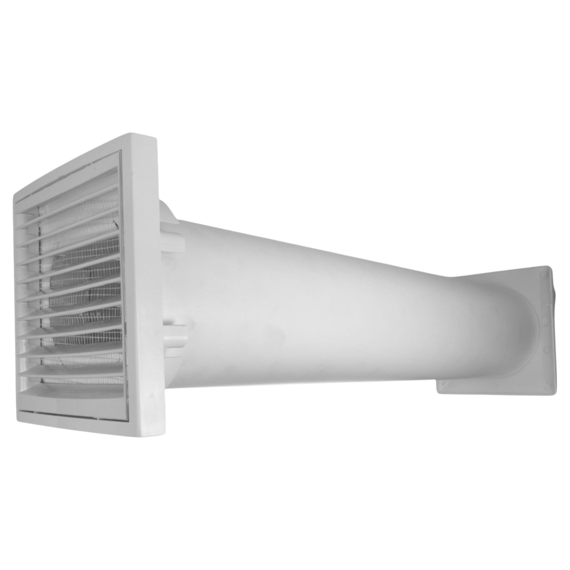 AP Supplies Through Wall Ventilation Kit Louvre Vent VC-KR0153 with Graphite External Vent