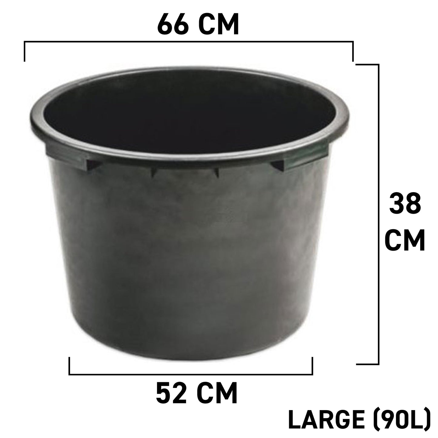 AP Supplies Round Mixing Tub 90L - 1