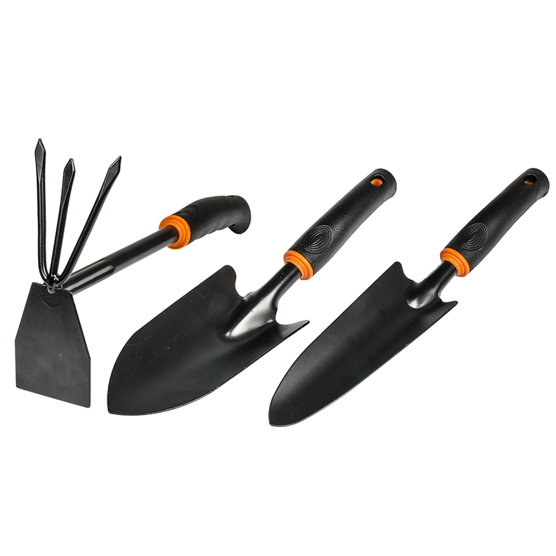 AP Supplies Digger-Hoe, Narrow Spade and Wide Spade Garden Tool Set