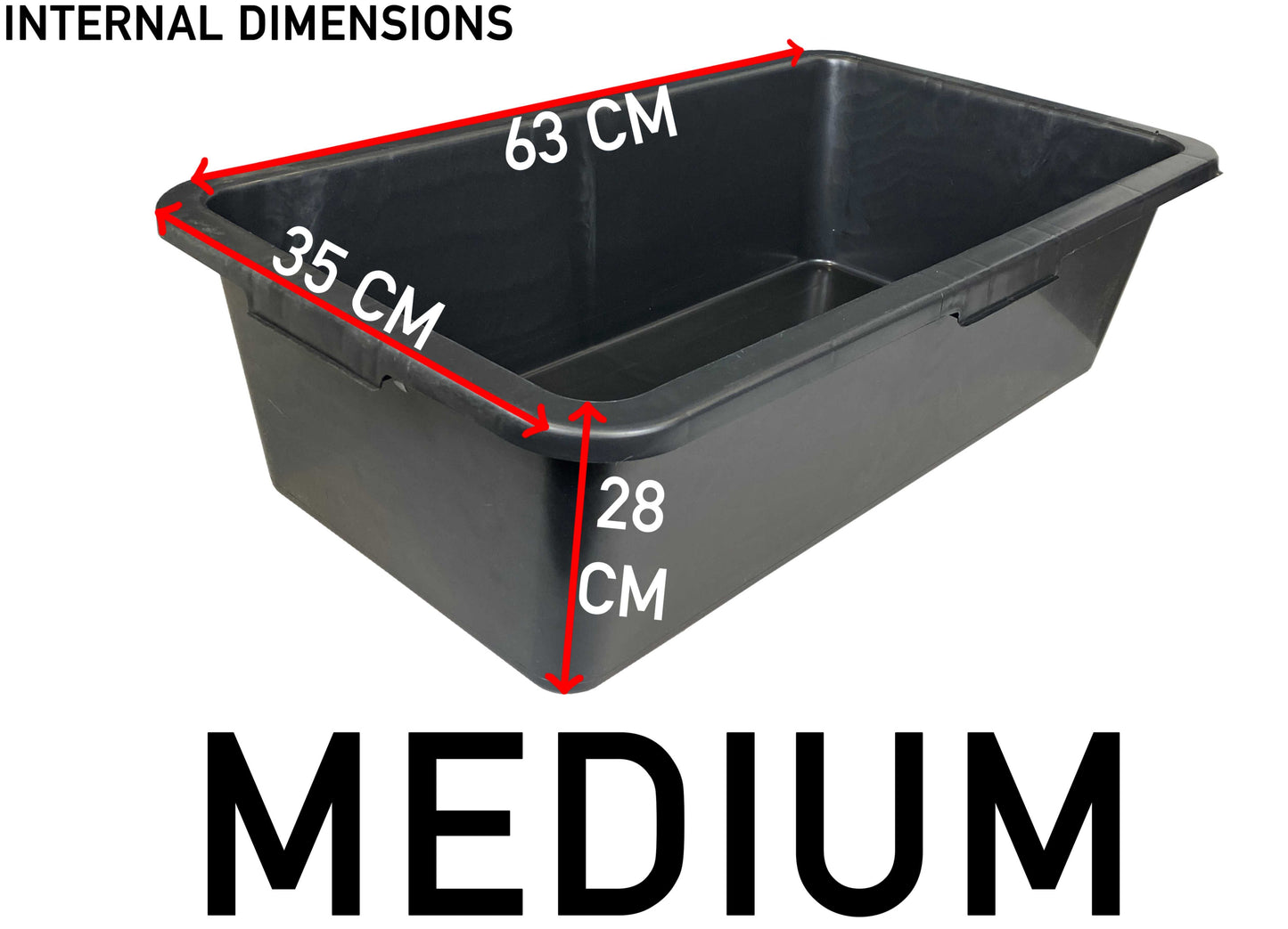 Mixing Tub 60L Outdoor Watering Kit DIY Workshop Accessory