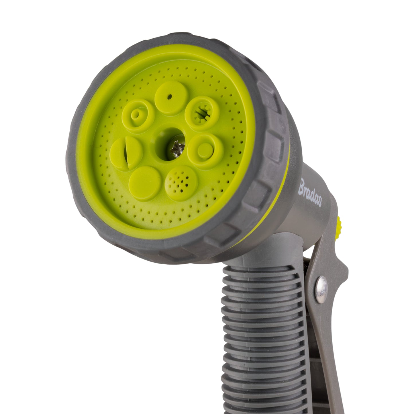 Hose Gun Water Sprayer 7-Pattern Multi-Function, Lime for DIY Workshop Accessory