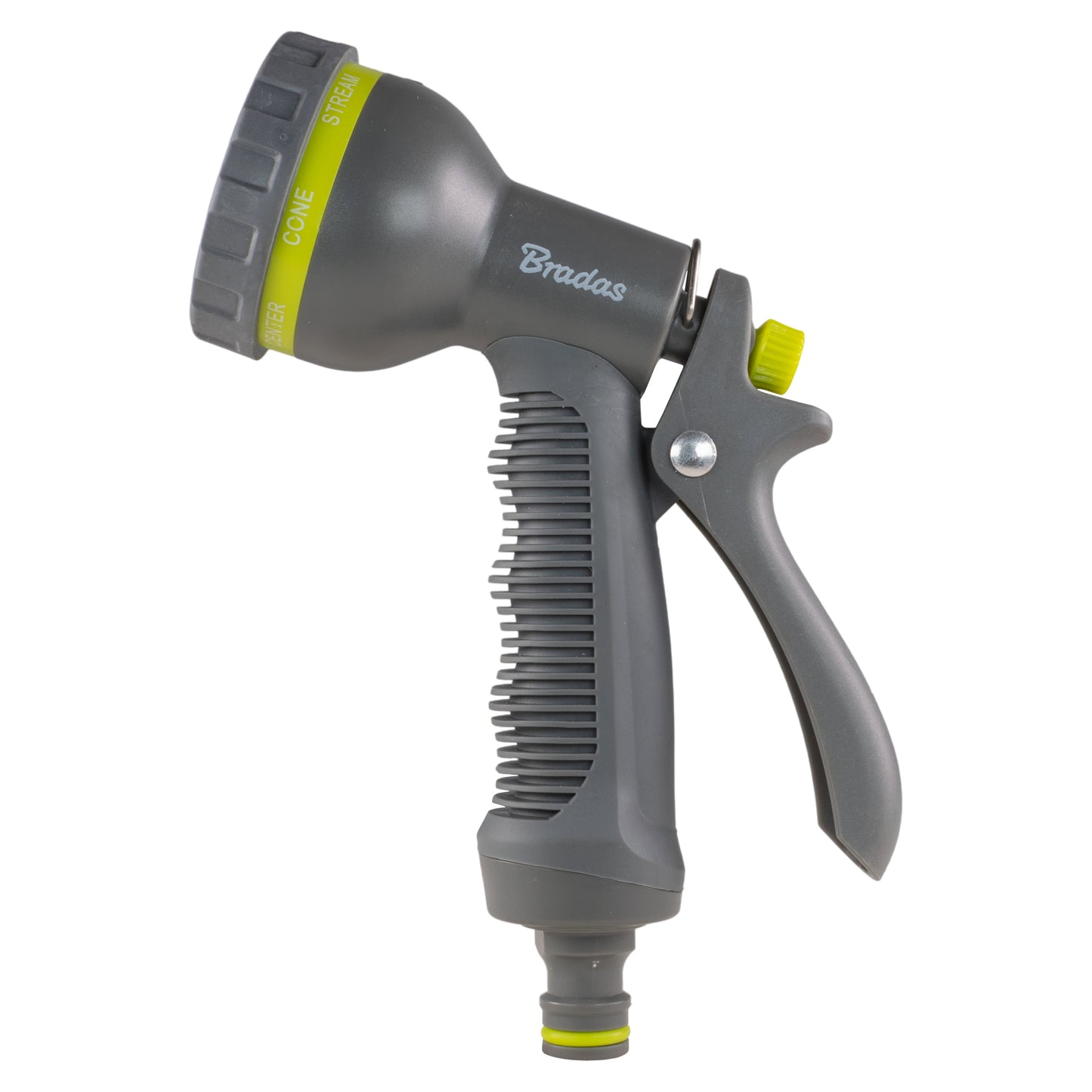 Hose Gun Water Sprayer 7-Pattern Multi-Function, Lime for DIY Workshop Accessory