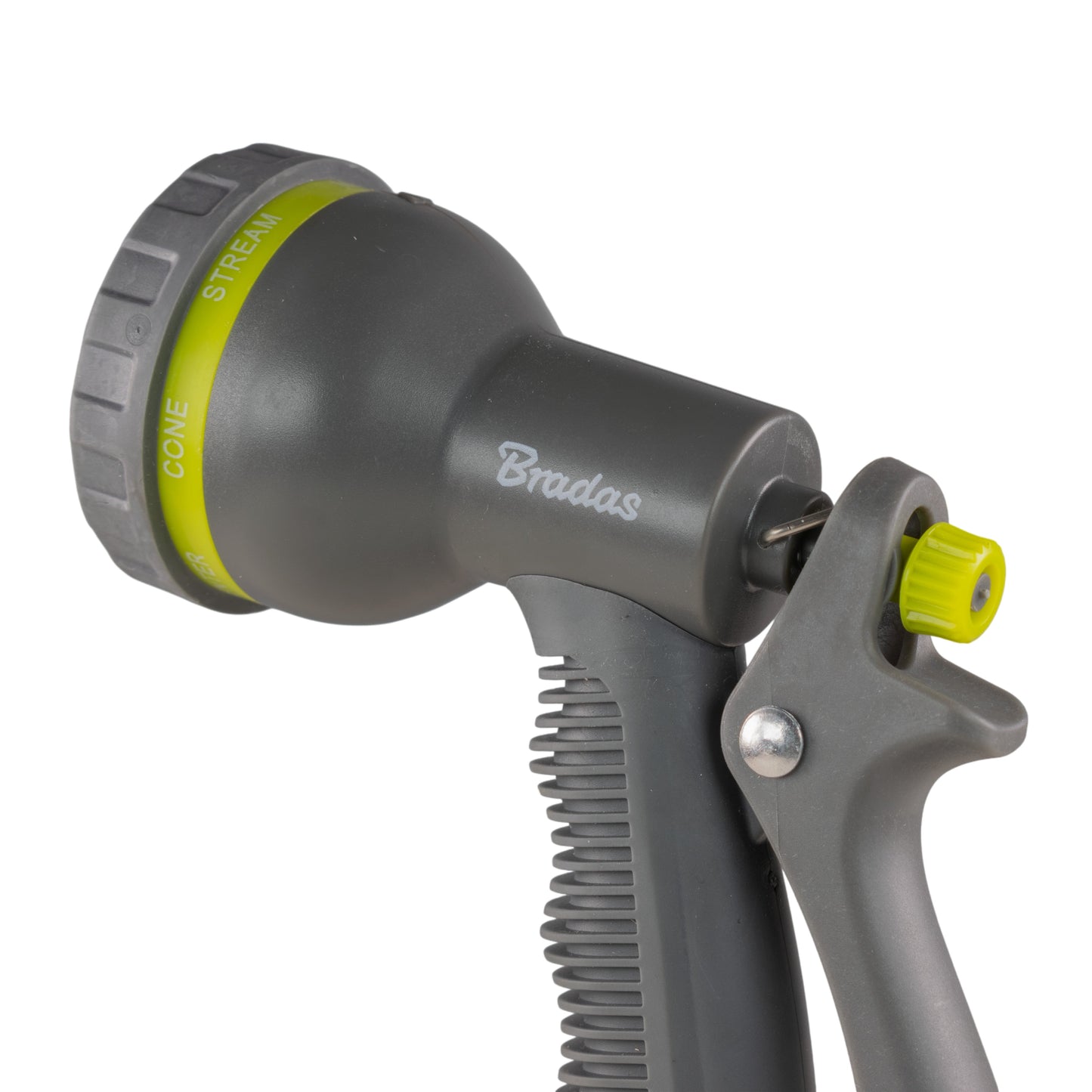 Hose Gun Water Sprayer 7-Pattern Multi-Function, Lime for DIY Workshop Accessory