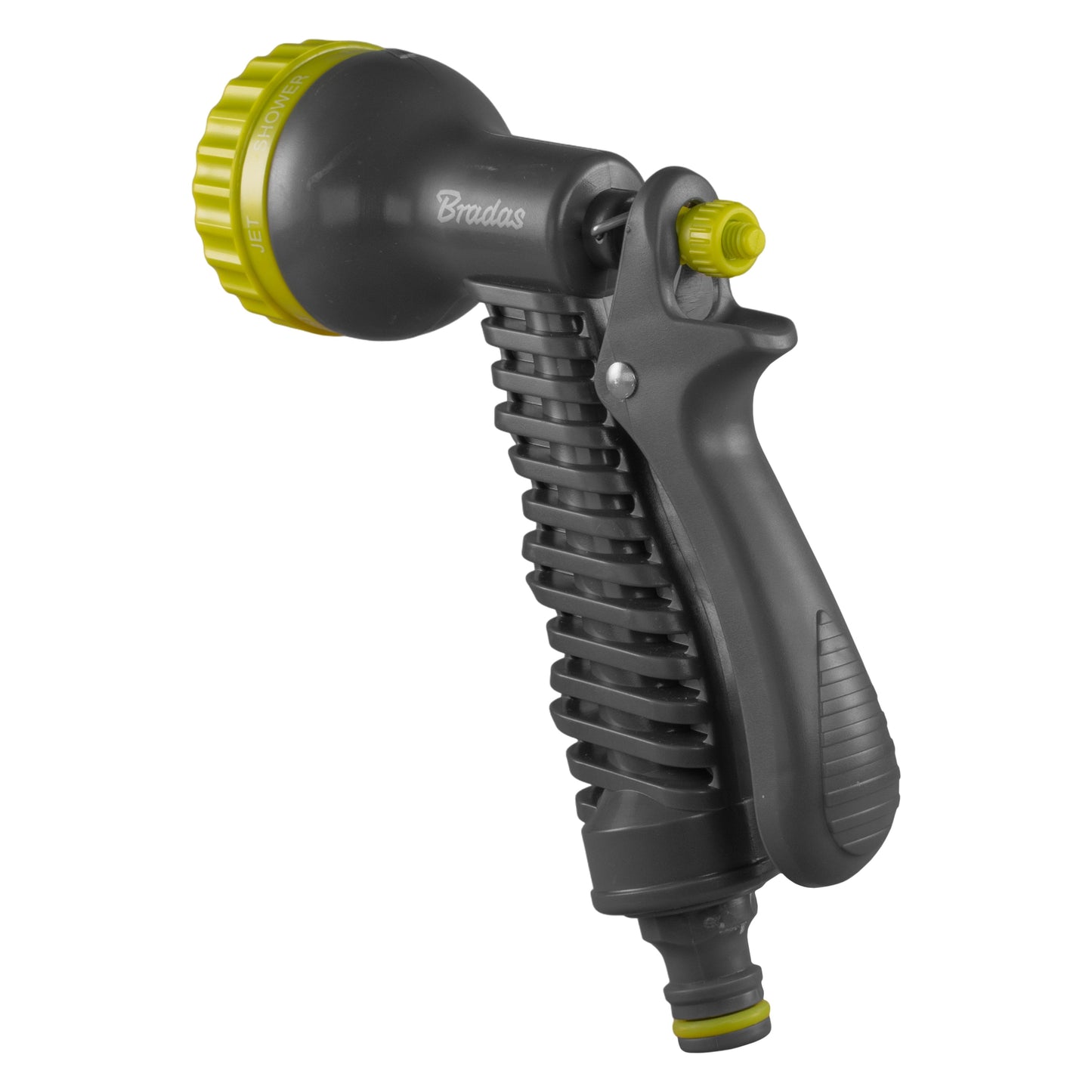 Hose Gun Water Sprayer 7-Pattern Adjustable, Lime Hose Connector Set Tap Adapter