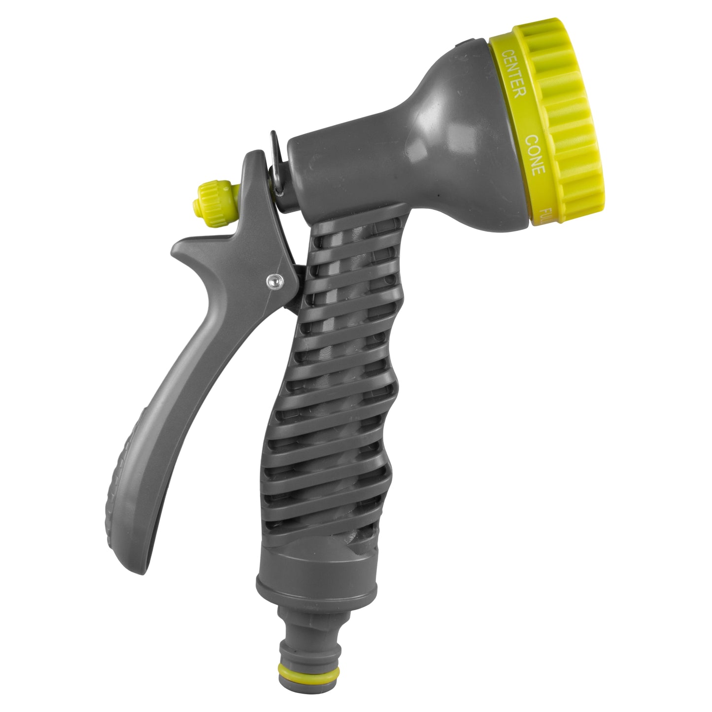 Hose Gun Water Sprayer 7-Pattern Adjustable, Lime Hose Connector Set Tap Adapter