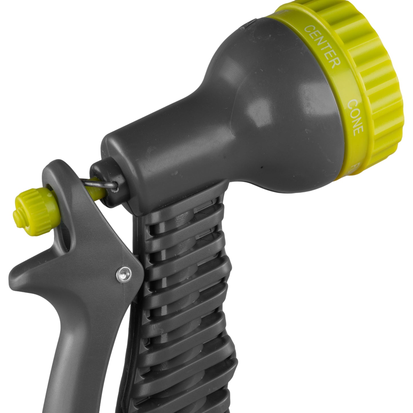 Hose Gun Water Sprayer 7-Pattern Adjustable, Lime Hose Connector Set Tap Adapter