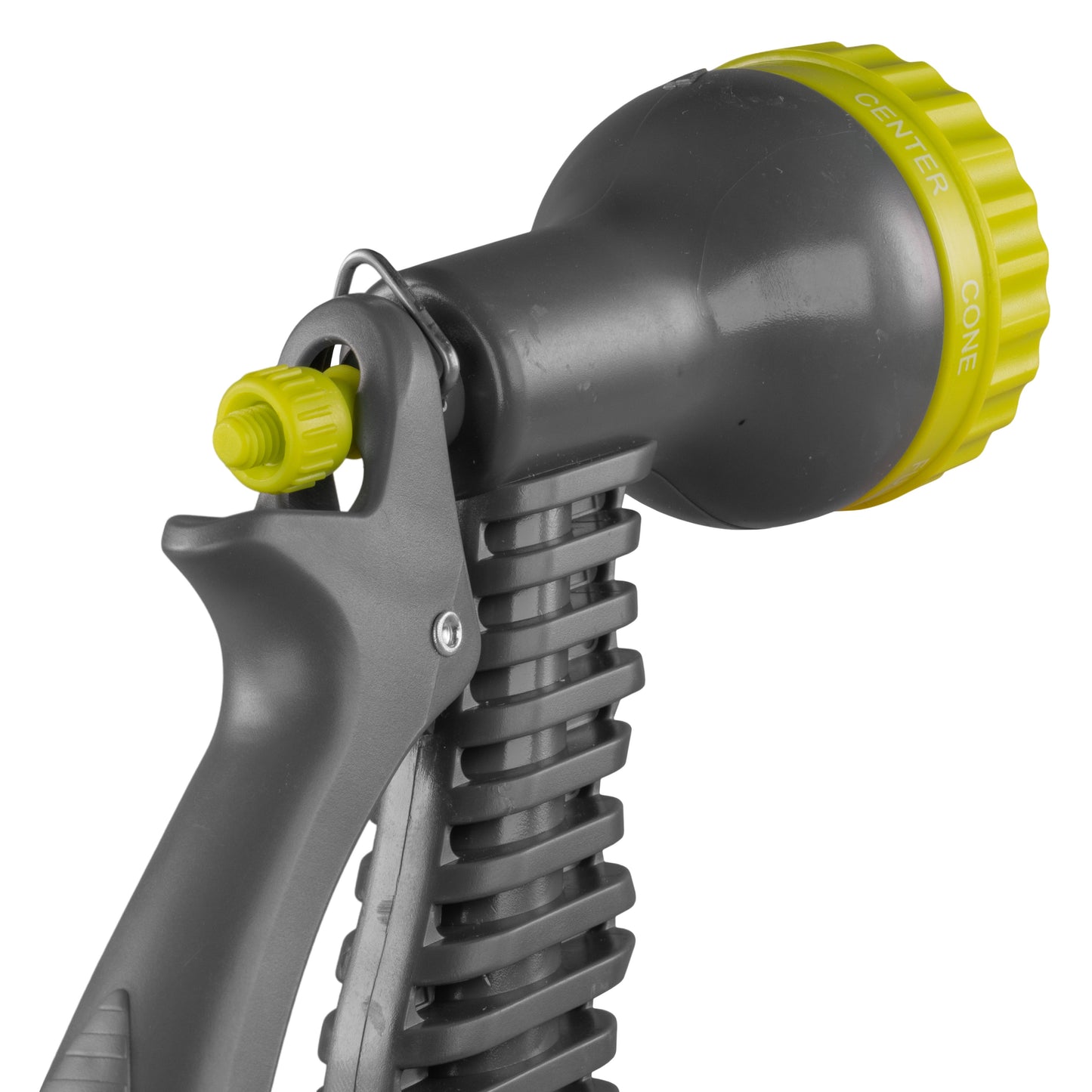 Hose Gun Water Sprayer 7-Pattern Adjustable, Lime Hose Connector Set Tap Adapter