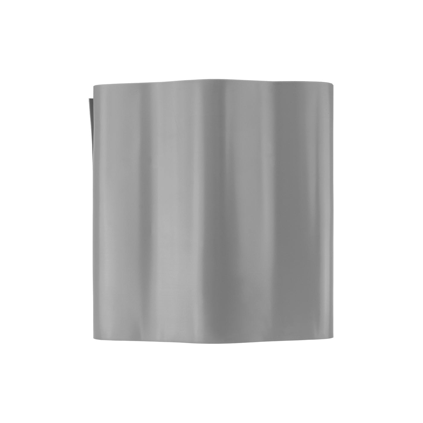Wavy Plastic Garden Lawn Edging, H=10CM, L=9M, Light Gray for DIY Tool Accessory