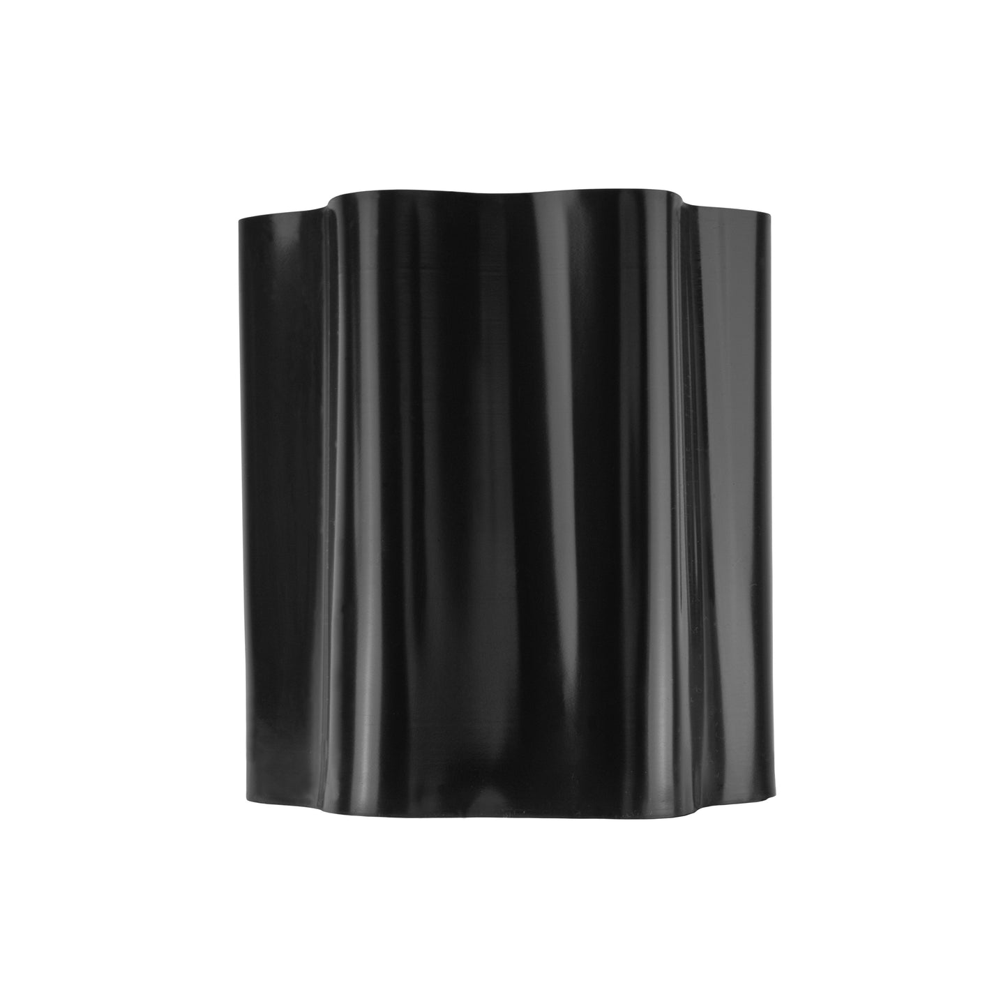 Wavy Plastic Garden Lawn Edging, H=10CM, L=9M, Black for Home and Garden Use