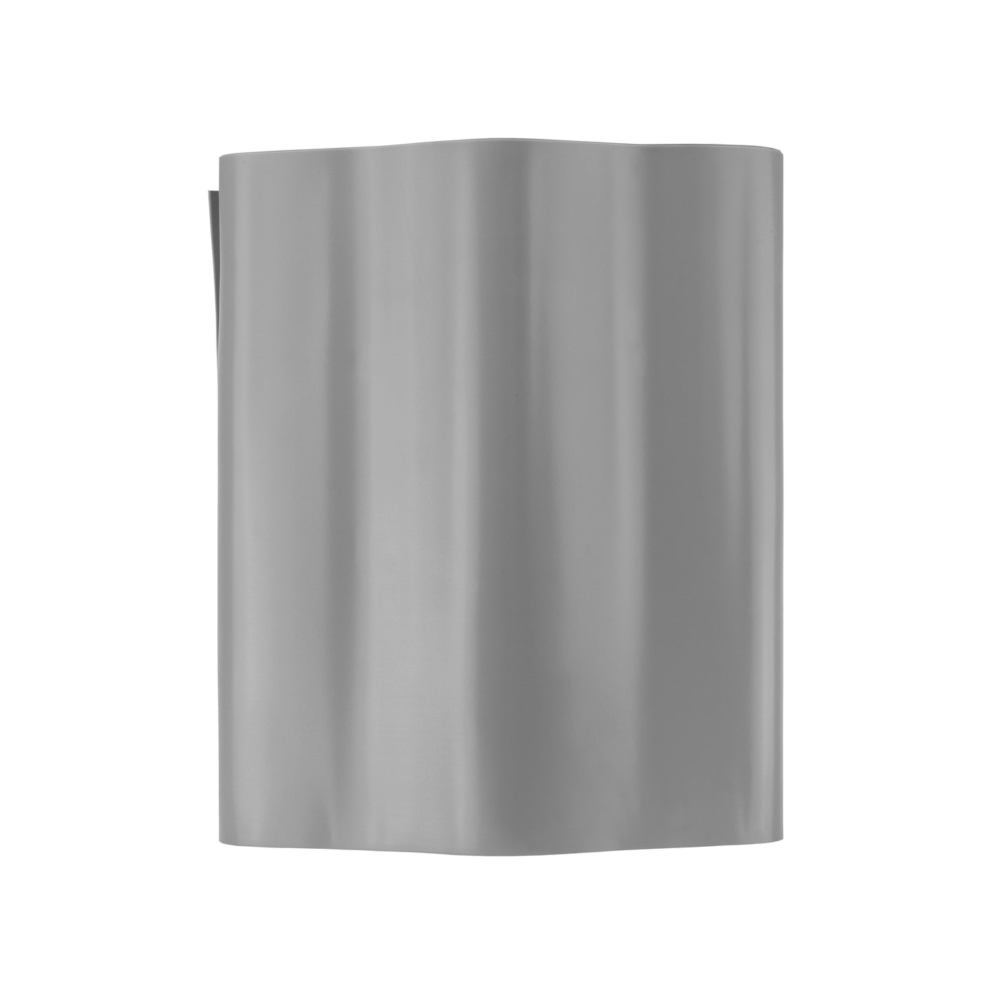 Wavy Plastic Garden Lawn Edging, H=15CM, L=9M, Light Gray for DIY Tool Accessory