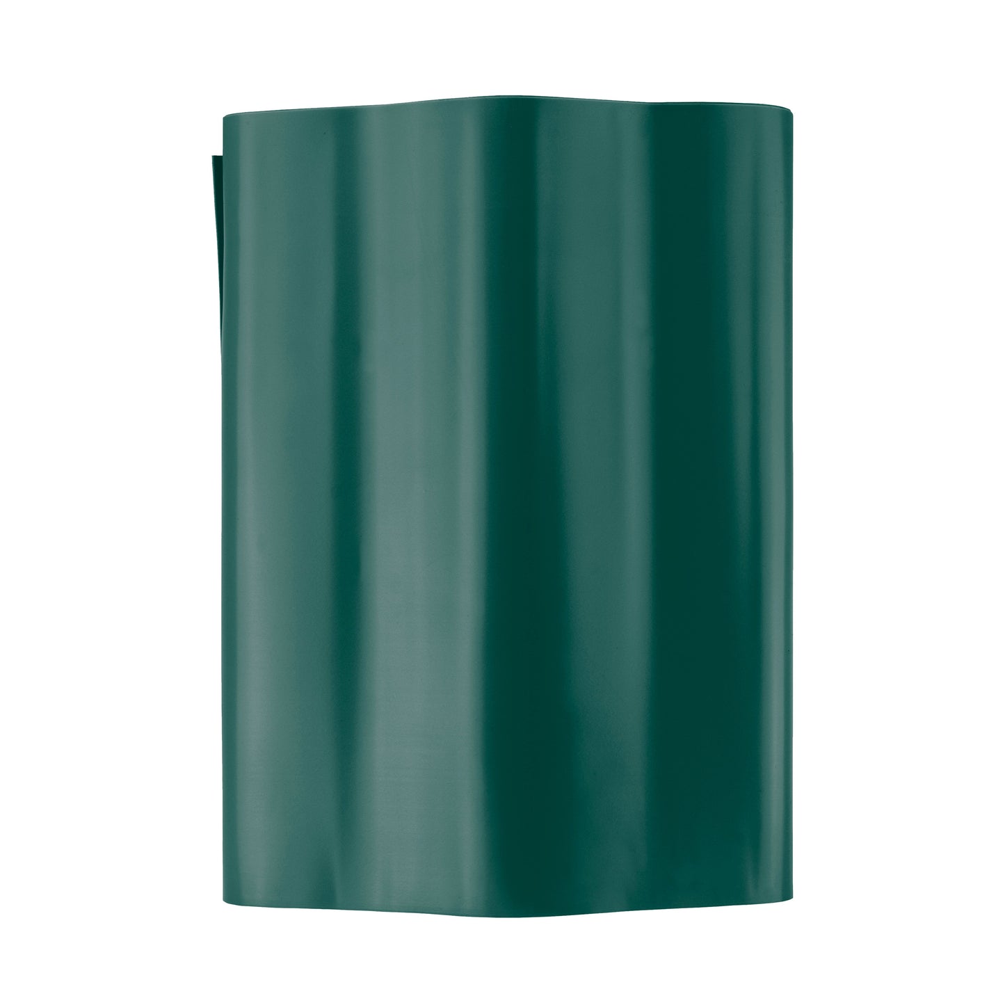 Wavy Plastic Garden Lawn Edging, H=20CM, L=9M, Green for Home and Garden Use