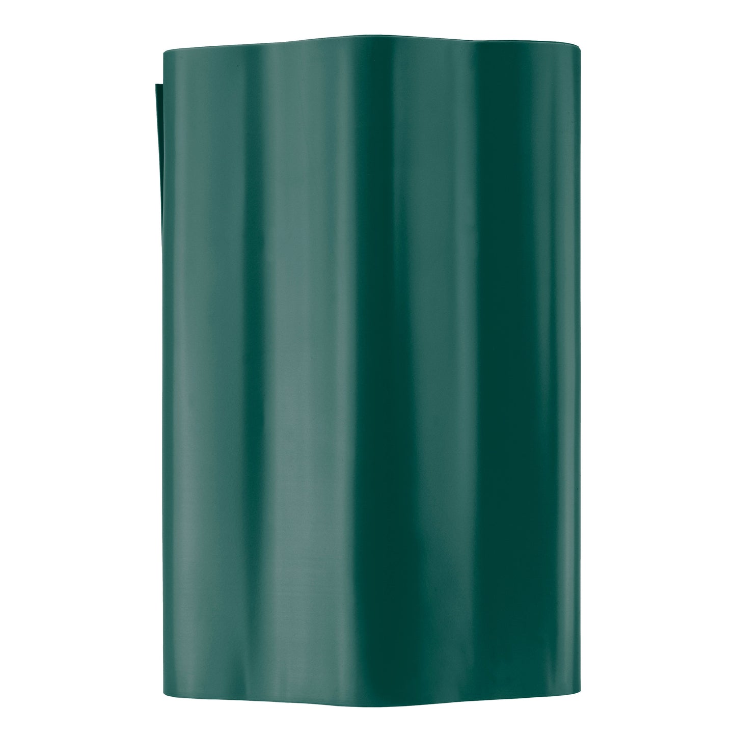 Wavy Plastic Garden Lawn Edging, H=25CM, L=9M, Green for Home and Garden Use