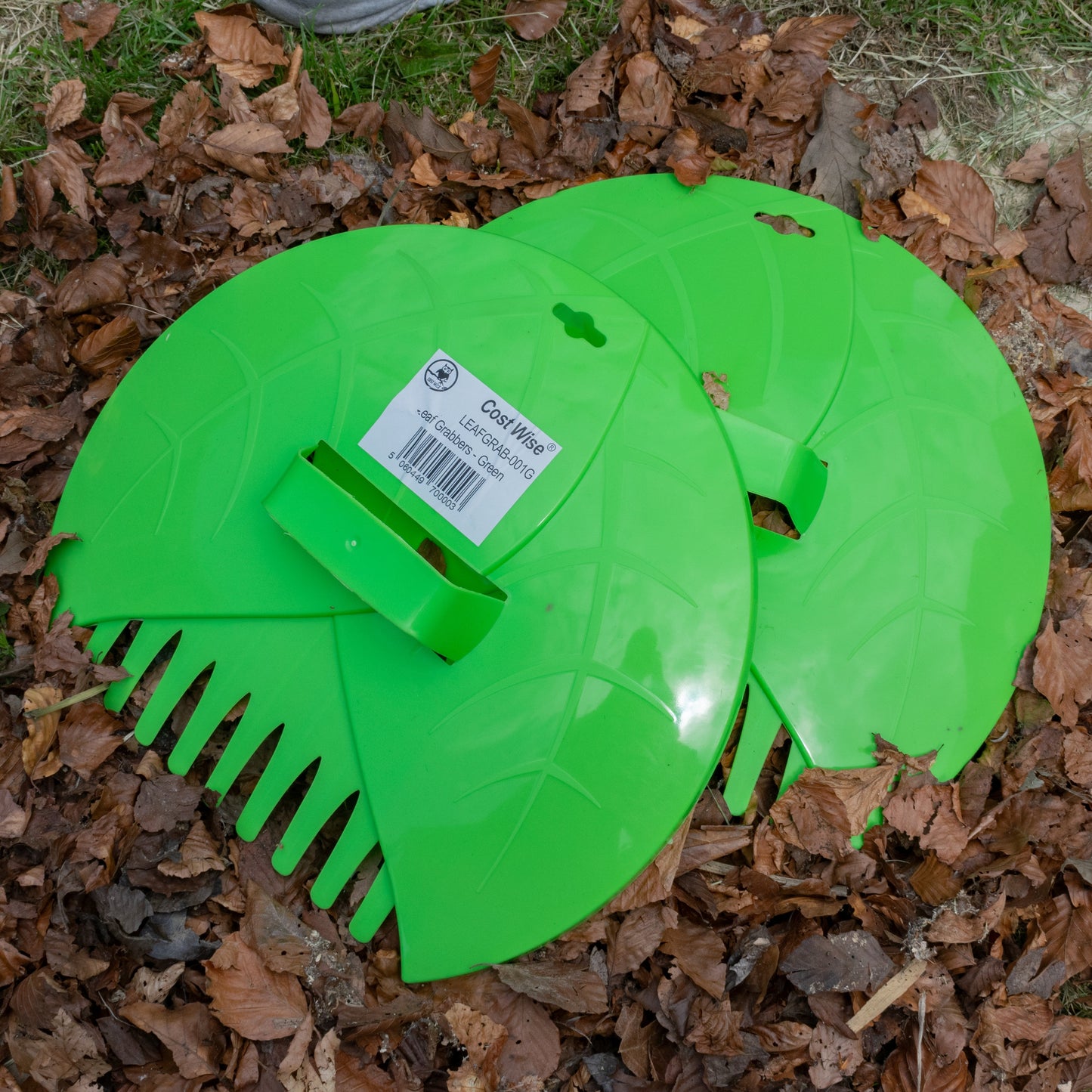Leaf Grab Garden Cleaning Scoops, Green Landscape Fabric DIY Workshop Accessory