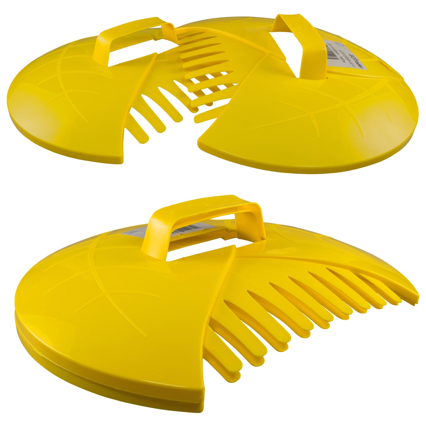 Leaf Grab Garden Cleaning Scoops, Yellow Landscape Fabric DIY Workshop Accessory