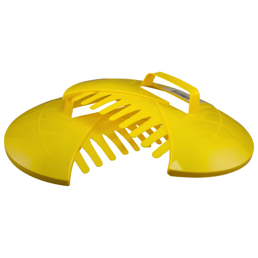 Leaf Grab Garden Cleaning Scoops, Yellow Landscape Fabric DIY Workshop Accessory