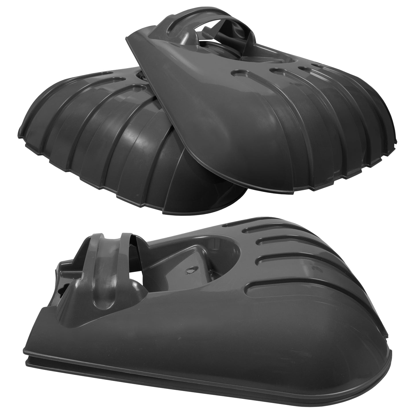 Leaf Grab Large Garden Cleaning Scoops, Dark Gray Garden Tool DIY Tool Accessory