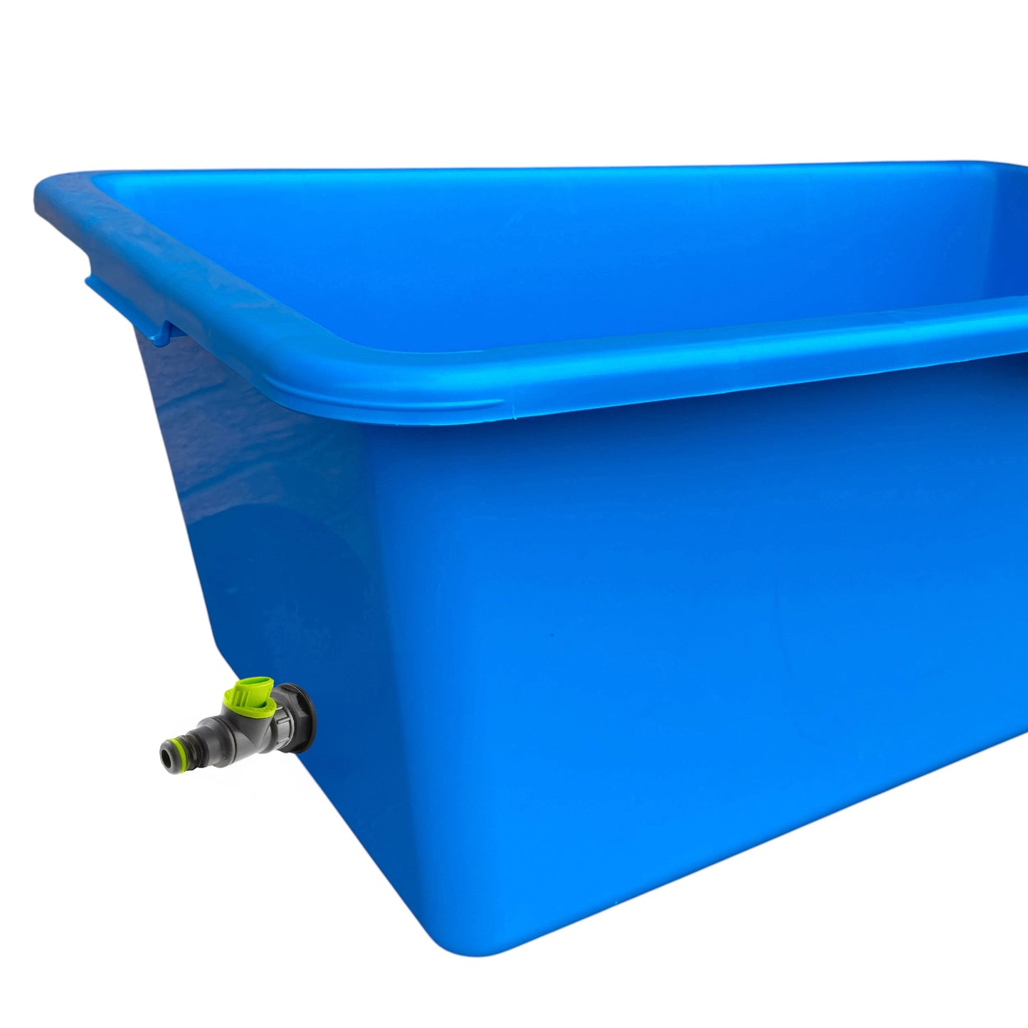 AP Supplies Blue Dog Bath with Drain Valve (Lime)