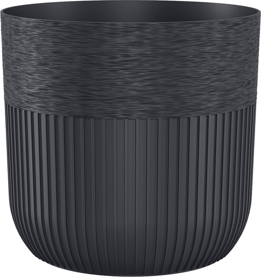 AP Supplies Luca Pot without Hole 140mm Deep Black