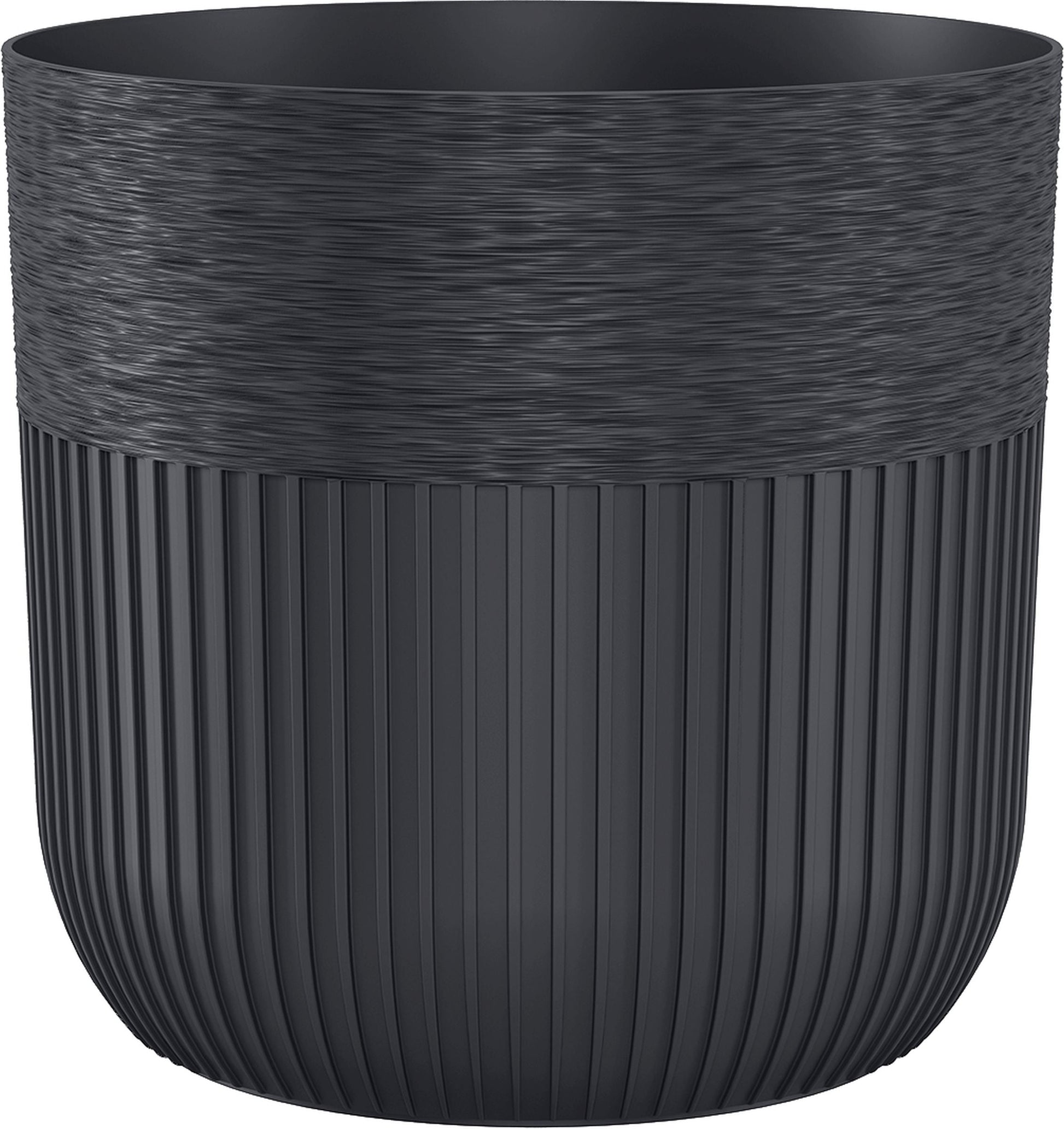 AP Supplies Luca Pot without Hole 190mm Deep Black