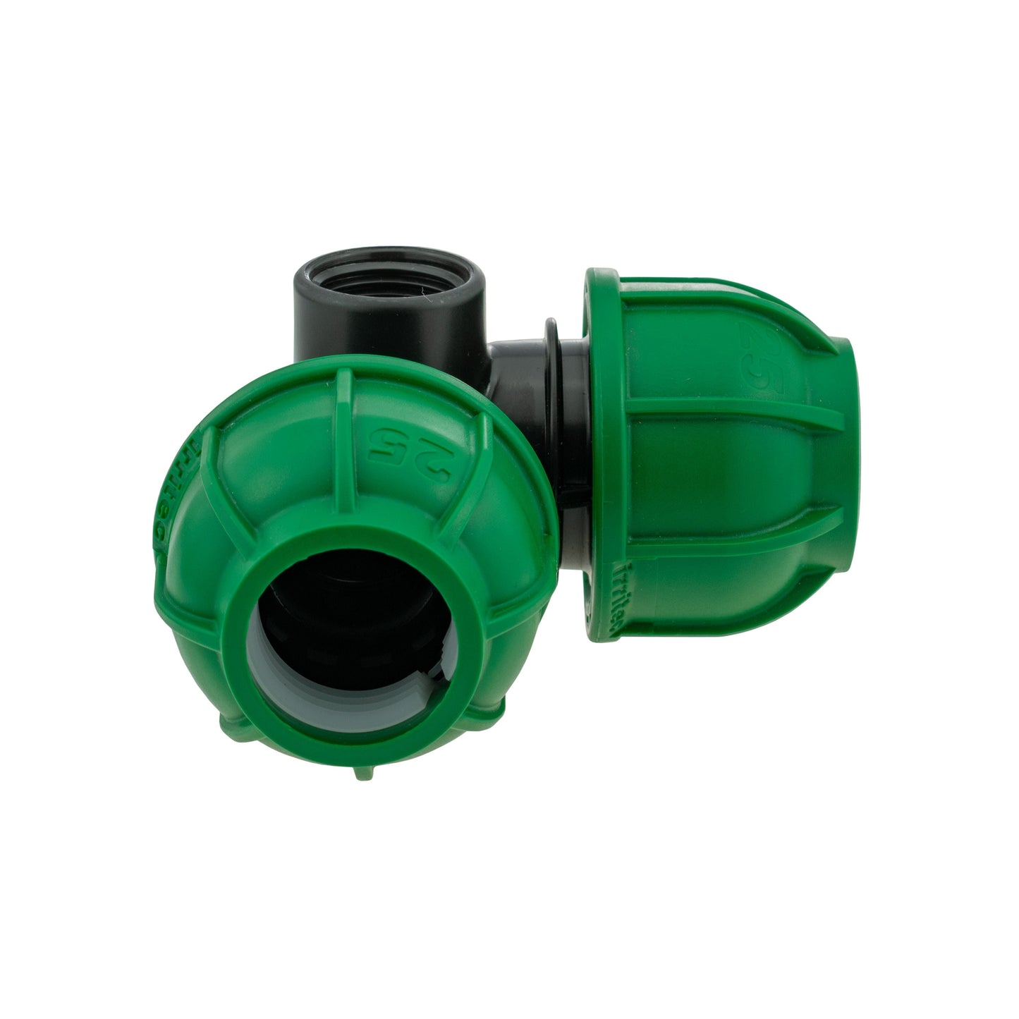 IBC 2 S60X6 Cap with MDPE Elbow Tee 25mm MDPE Pipe Connector Compression Fitting