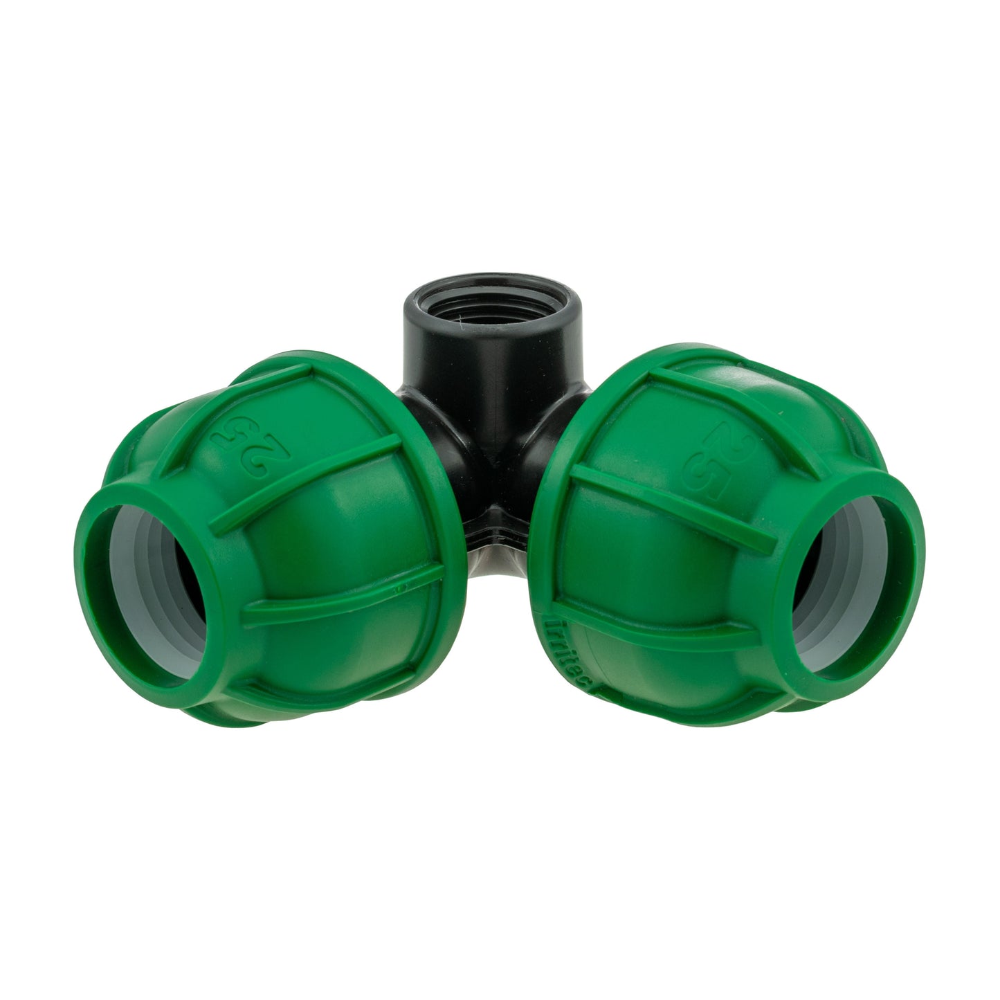 IBC 2 S60X6 Cap with MDPE Elbow Tee 25mm MDPE Pipe Connector Compression Fitting
