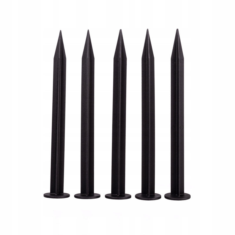 PEGS for Lawn Border Set Black DIY Tool Accessory Home and Garden Use