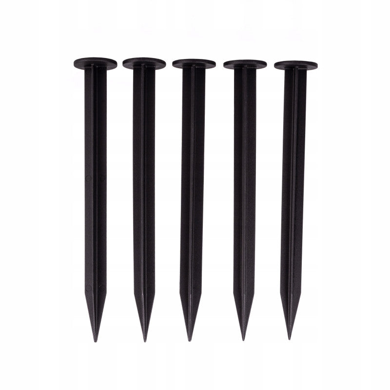 PEGS for Lawn Border Set Black DIY Tool Accessory Home and Garden Use