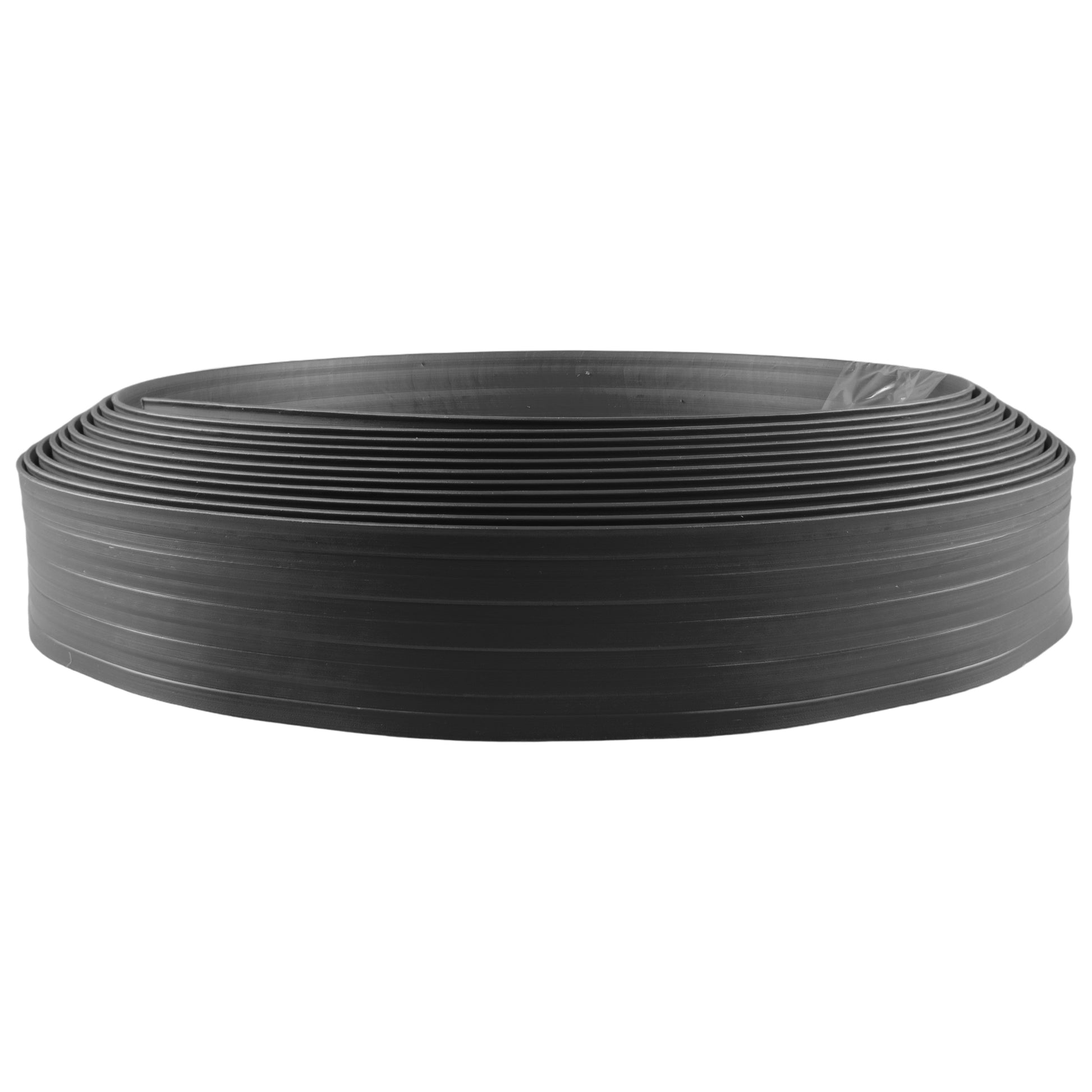 AP Supplies Lawn Border Set, Easy Border 100mm Black 10m With Pegs