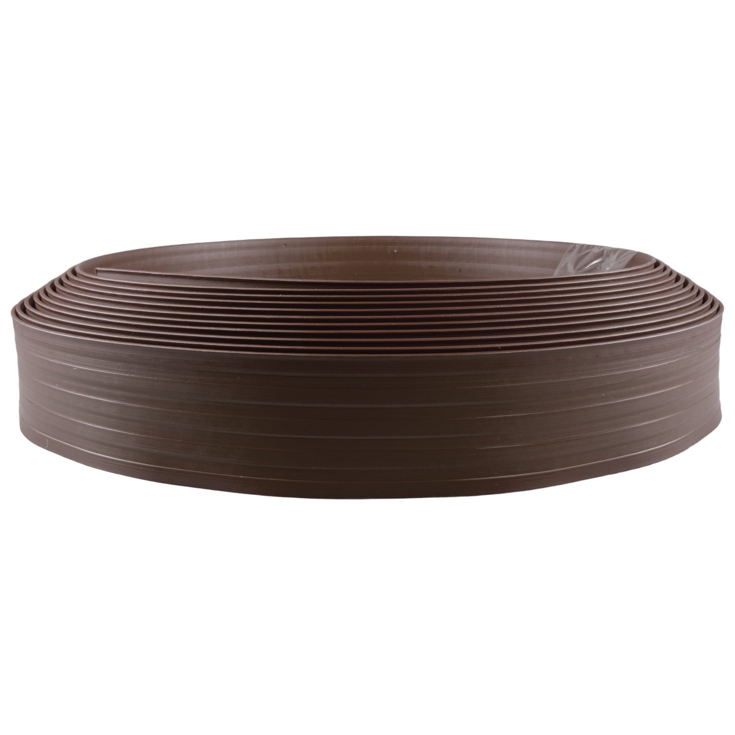 Lawn Border Set, Easy Border 60mm Brown 10m With Pegs for Home and Garden Use
