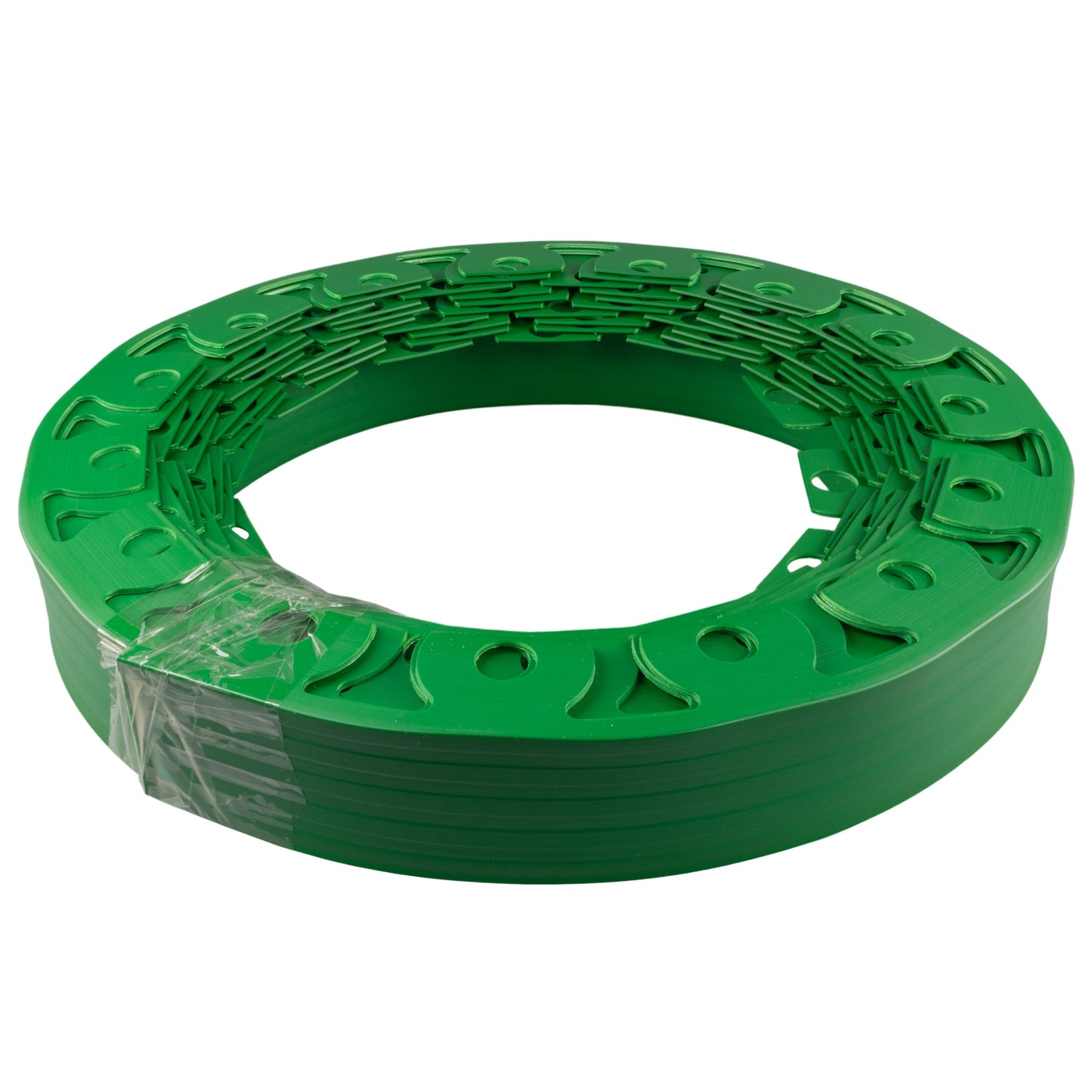 Lawn Border Set, Easy Border 50mm Green 10m with Pegs for Home and Garden Use