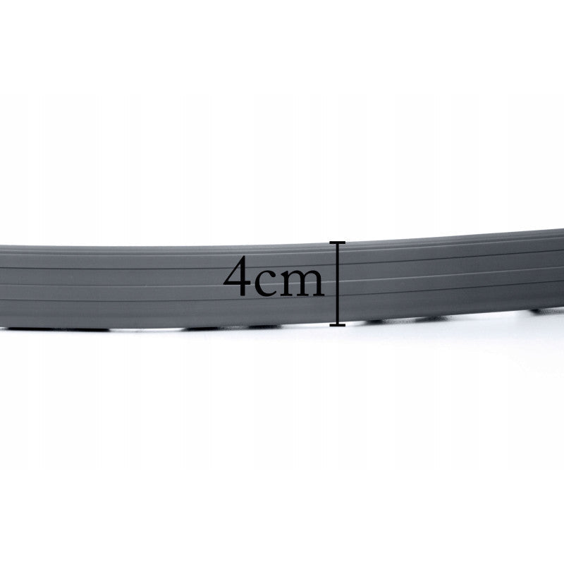Lawn Border Set, Easy Border 40mm Gray 10m with Pegs for Home and Garden Use