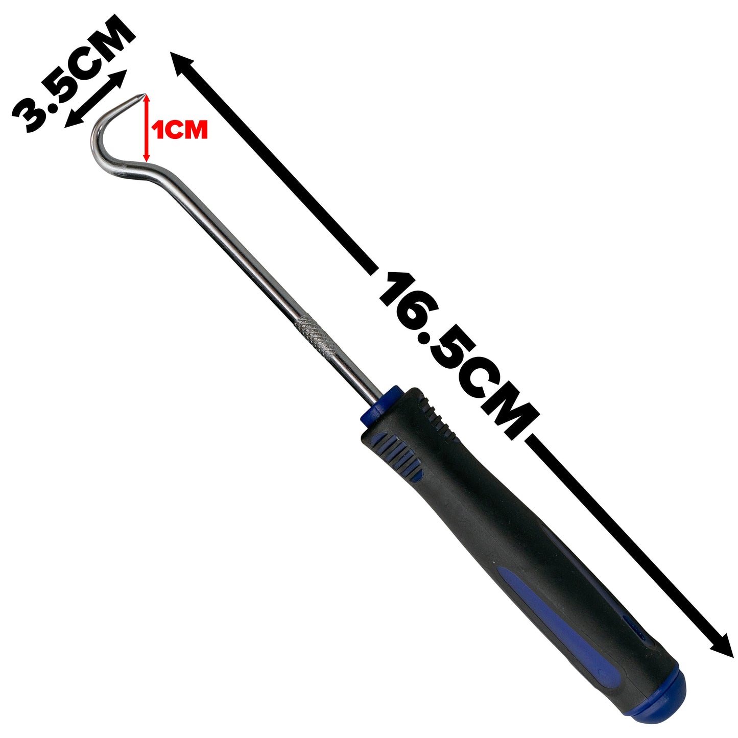 AP Supplies Weed Control Membrane Pegs Buffer Washer Set Blue with Rubber Mallet