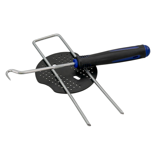 Weed Control Membrane Pegs Buffer Washer, 6in/150mm, Blue Plant Protection Cover