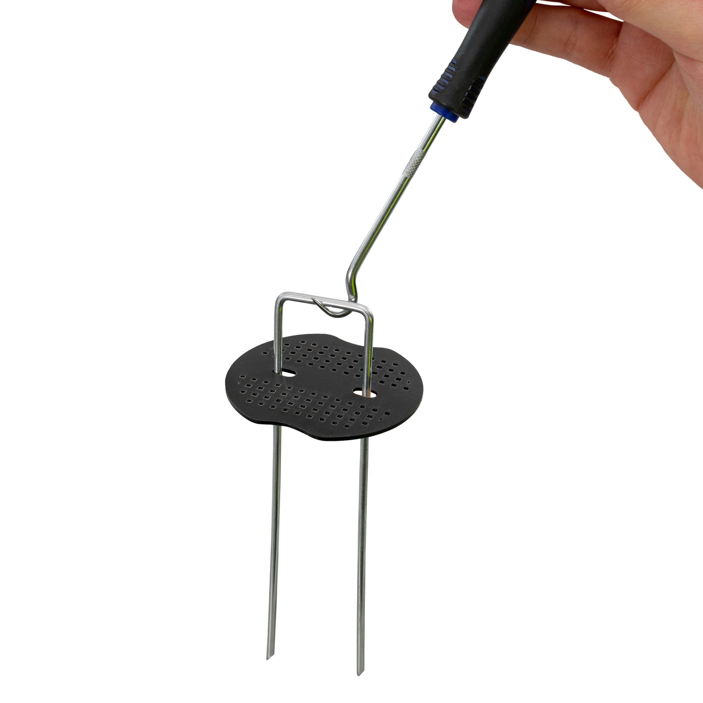 Weed Control Membrane Pegs Buffer Washer, 6in/150mm, Blue Plant Protection Cover