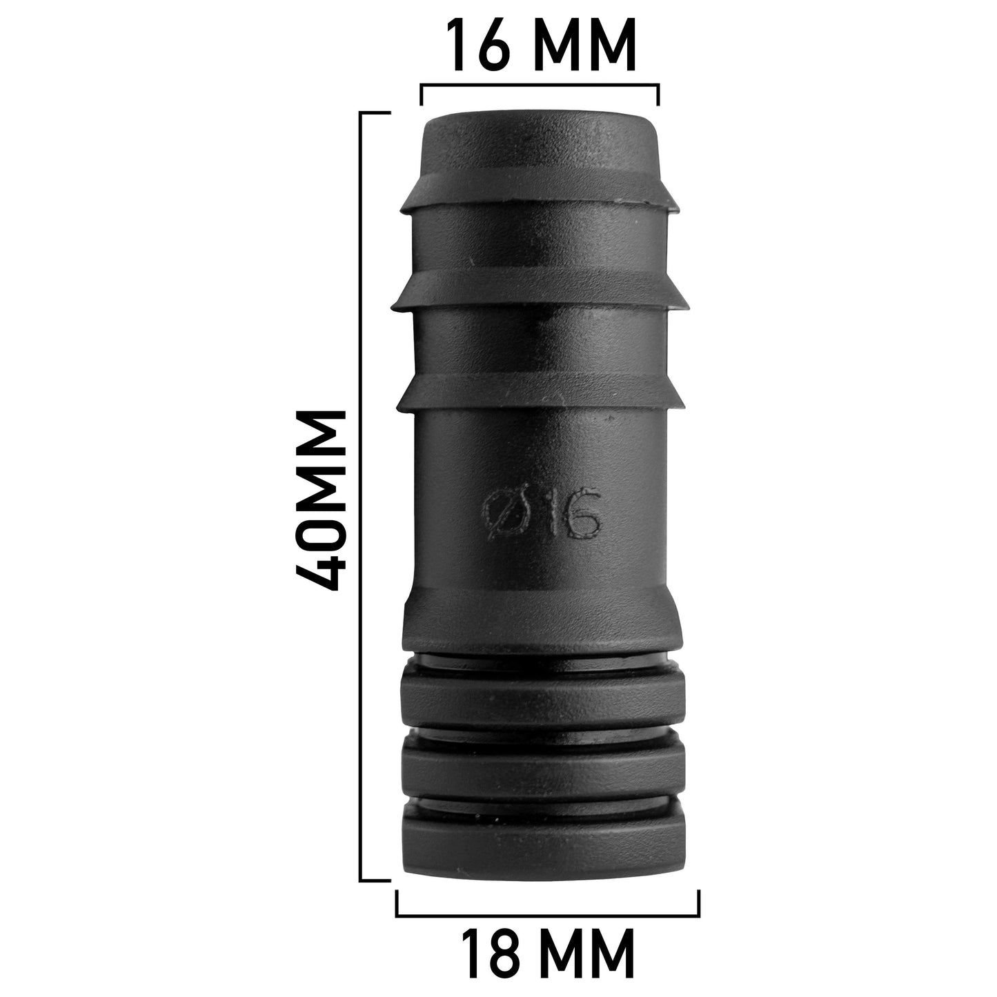 Plug for 1/2in Irrigation Pipe Drip Irrigation Fitting Garden Irrigation Kit