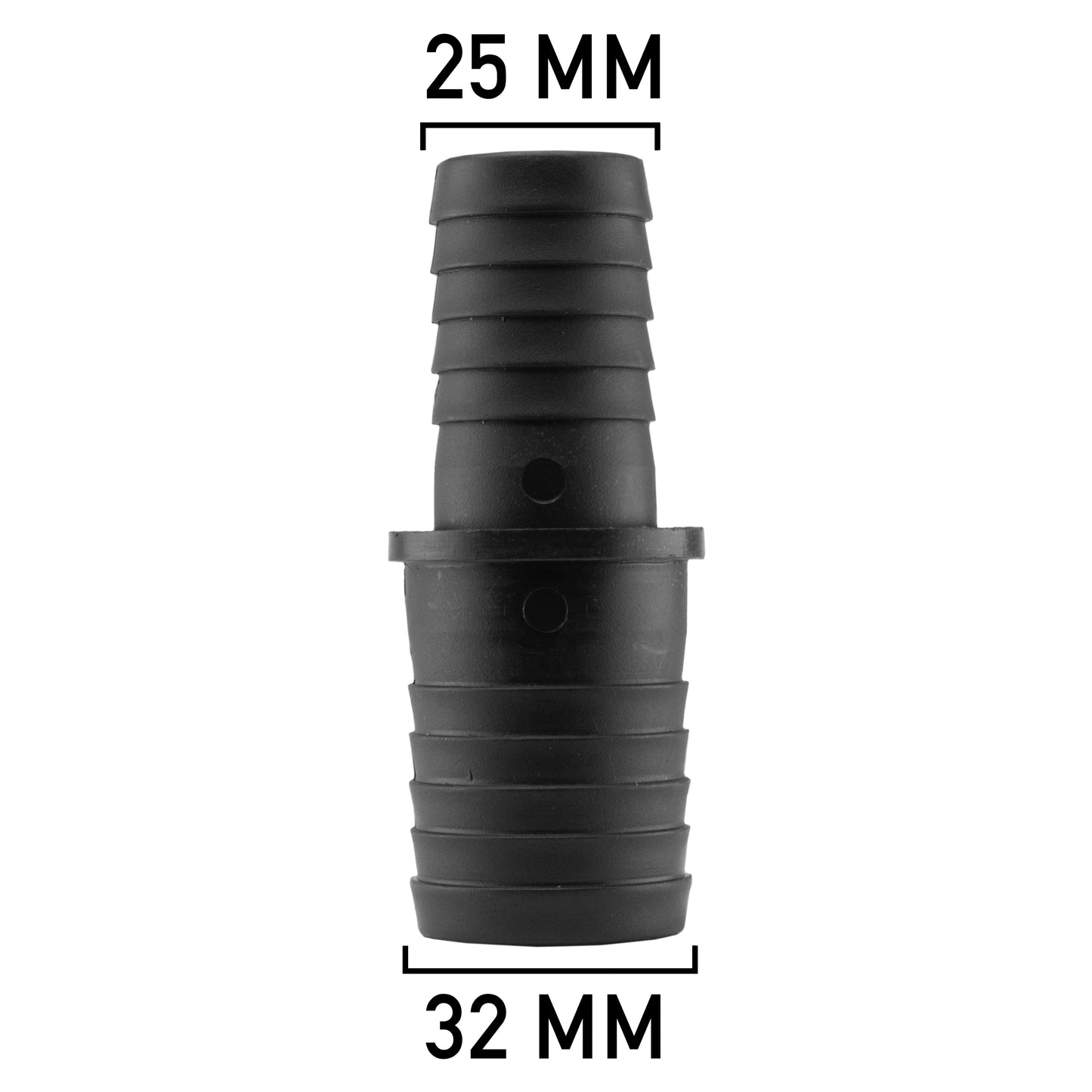 Pond Reducing Straight Connector 32mm-25mm Hose Connector Set Water Flow Control