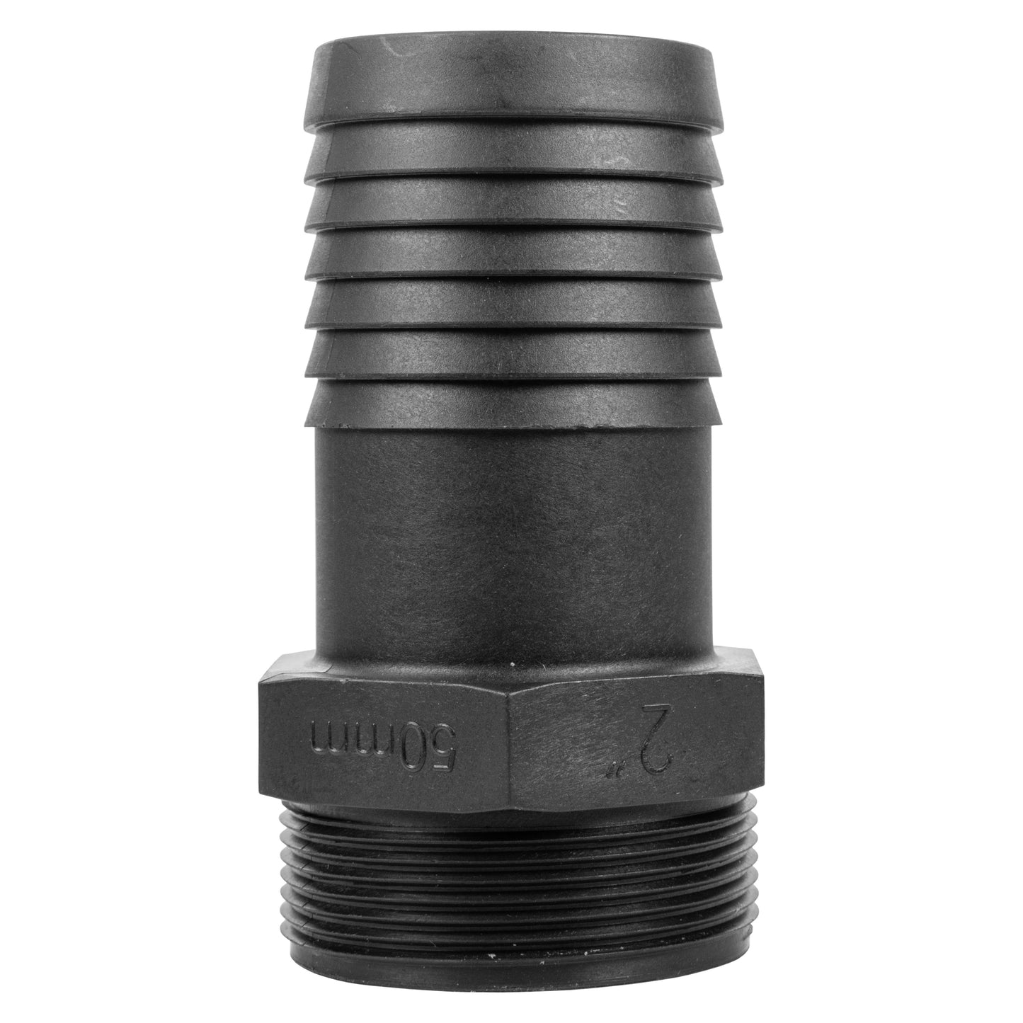 AP Supplies IBC 6-inch Cap Kit with 50mm Barbed Straight Connector