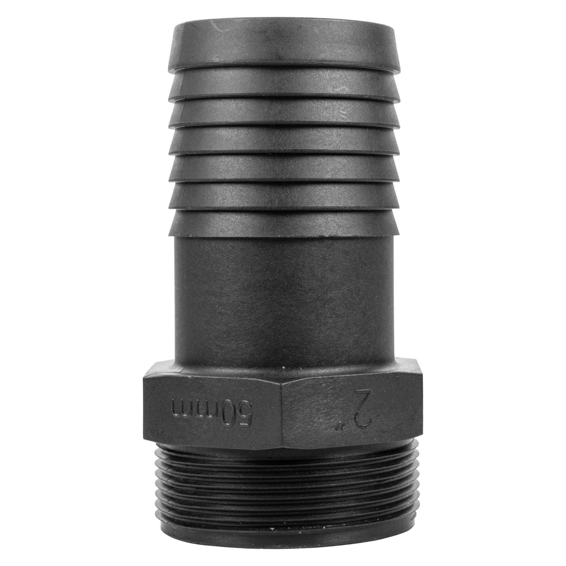 AP Supplies IBC 6-inch Cap Kit with 50mm Barbed Straight Connector