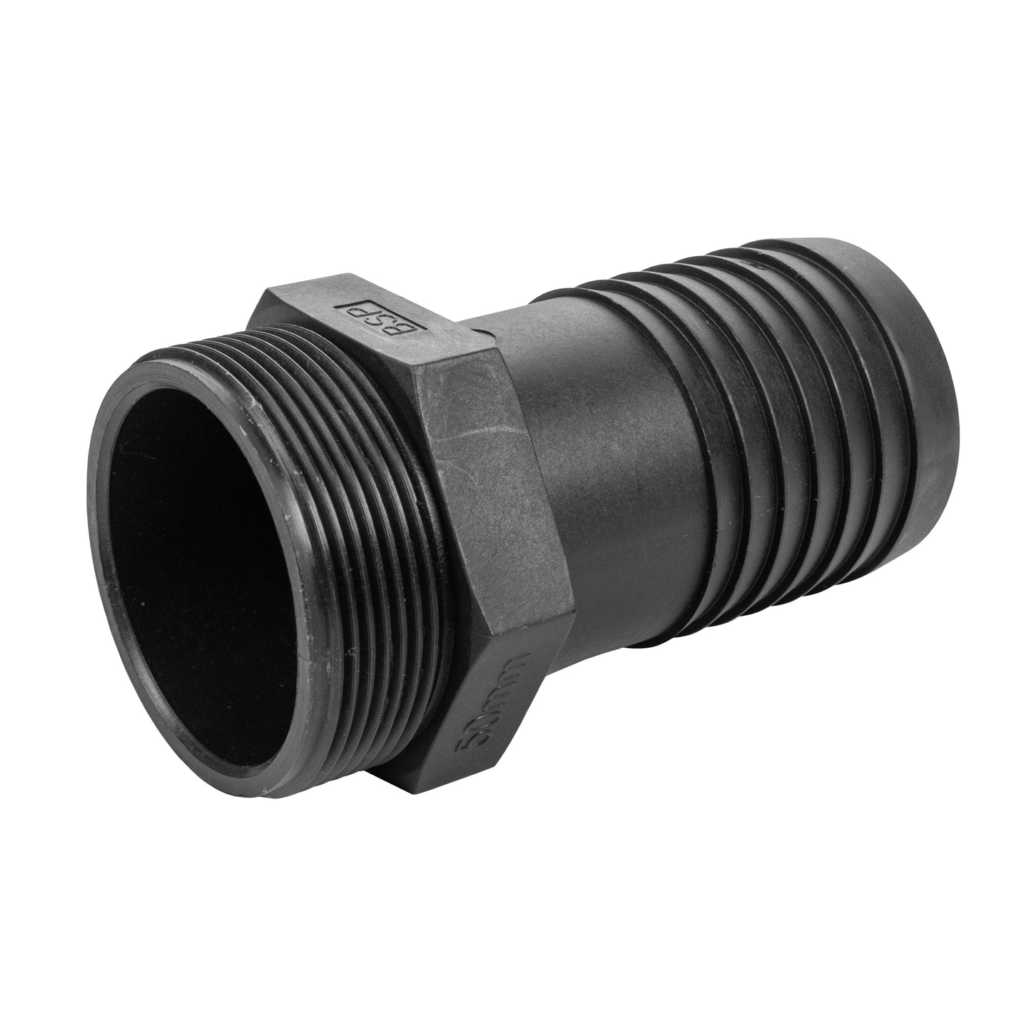 AP Supplies IBC 6-inch Cap Kit with 50mm Barbed Straight Connector