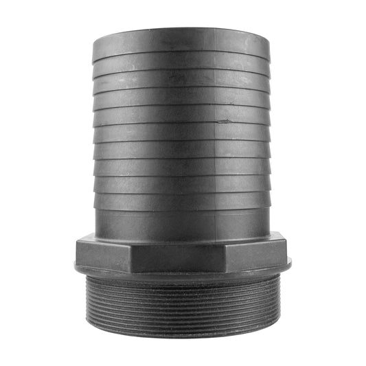 Pond Straight Connector 3in BSPM - 75mm Outdoor Watering Kit Pet and Pond Supply