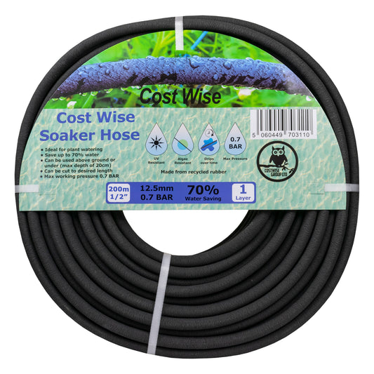 AP Supplies Porous Pipe Soaker Hose Cost Wise 200m