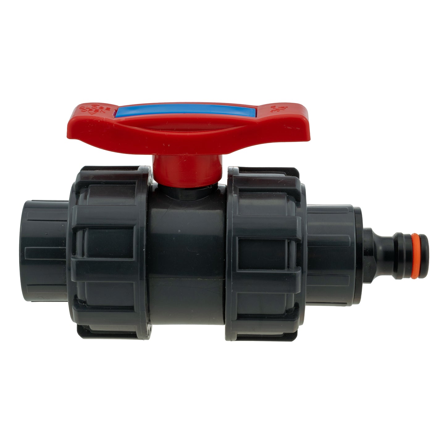 AP Supplies Double Union 3/4" BSPF Stopcock with Quick Connect Nipple