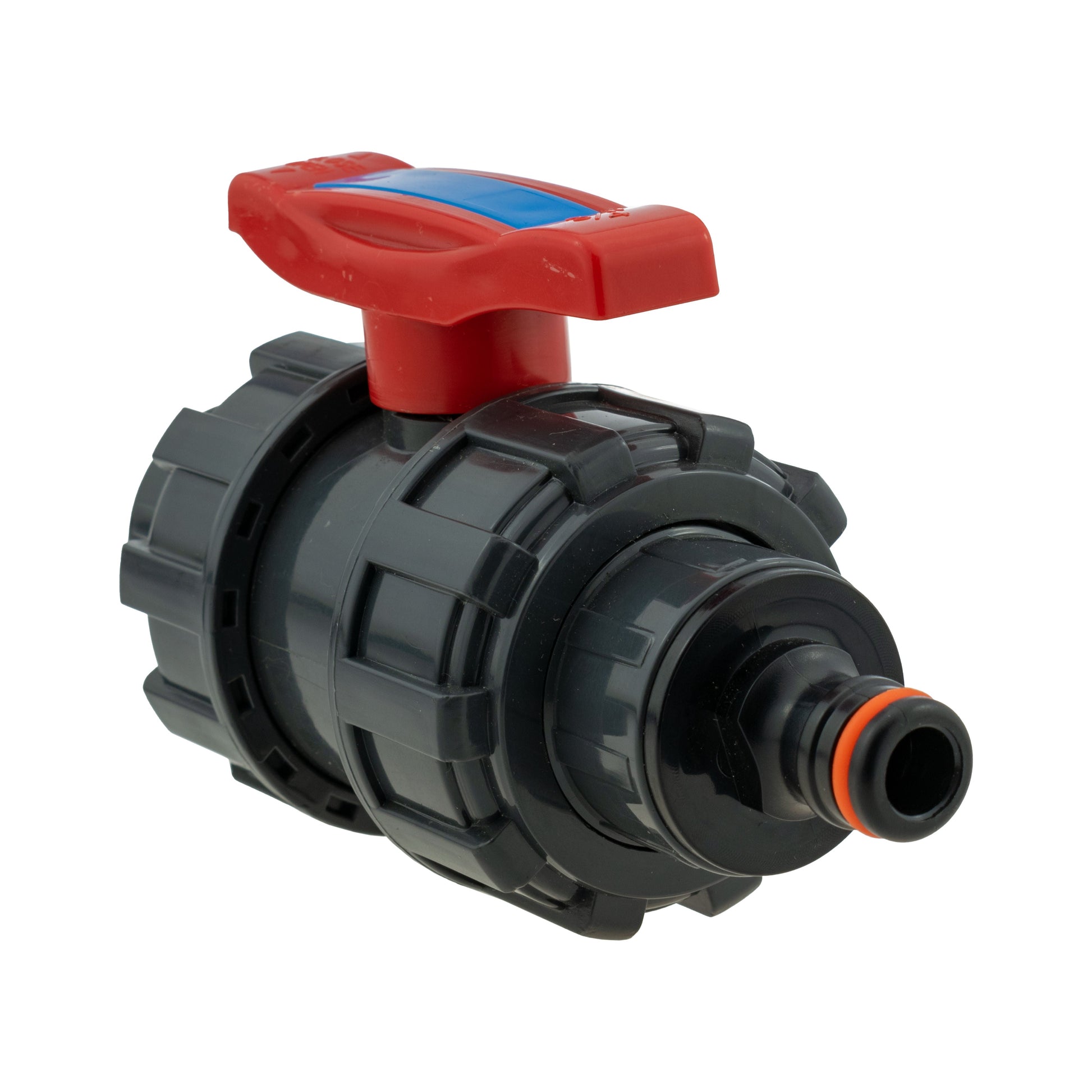 AP Supplies Double Union 3/4" BSPF Stopcock with Quick Connect Nipple