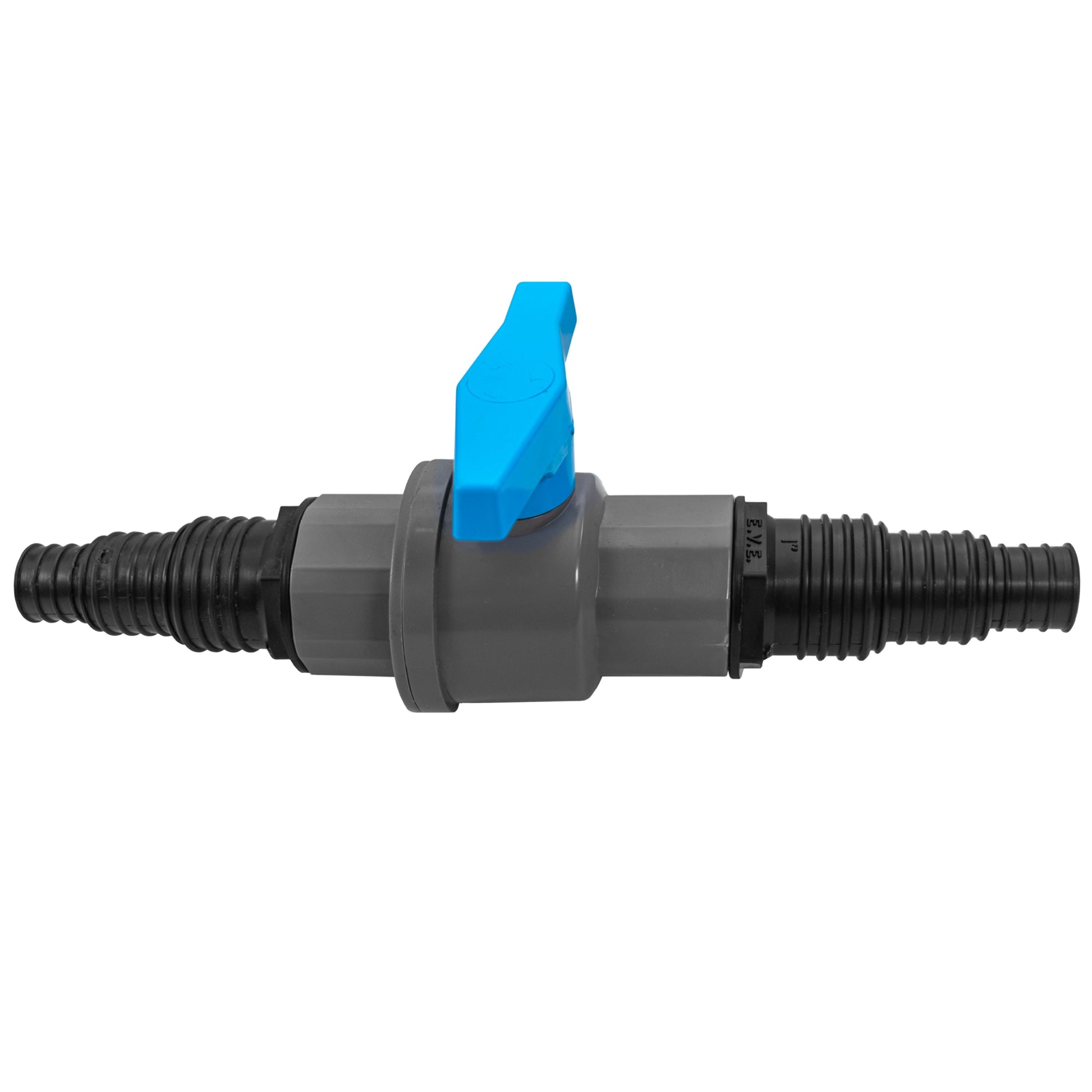 AP Supplies 1" BSPF Stopcock with Multi Size Pond Connector 20/25/32mm Kit