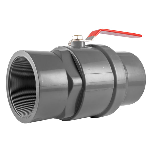 PP 3in BSPF Stopcock with Stainless Steel Ball Valve and Handle Water Connector